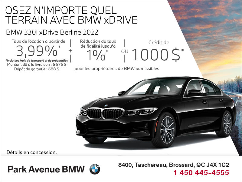 BMW 330i xDrive Berline 2022