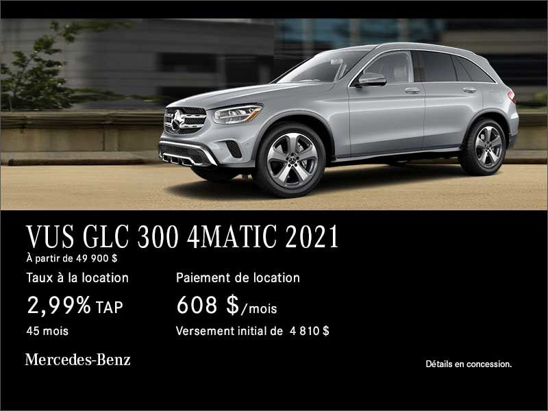 VUS GLC 300 4MATIC 2021
