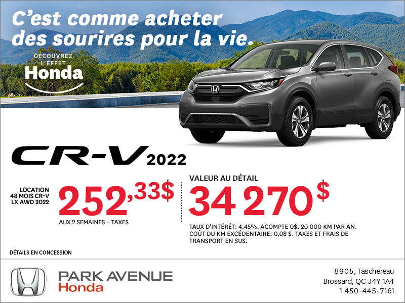 CR-V LX AWD 2022