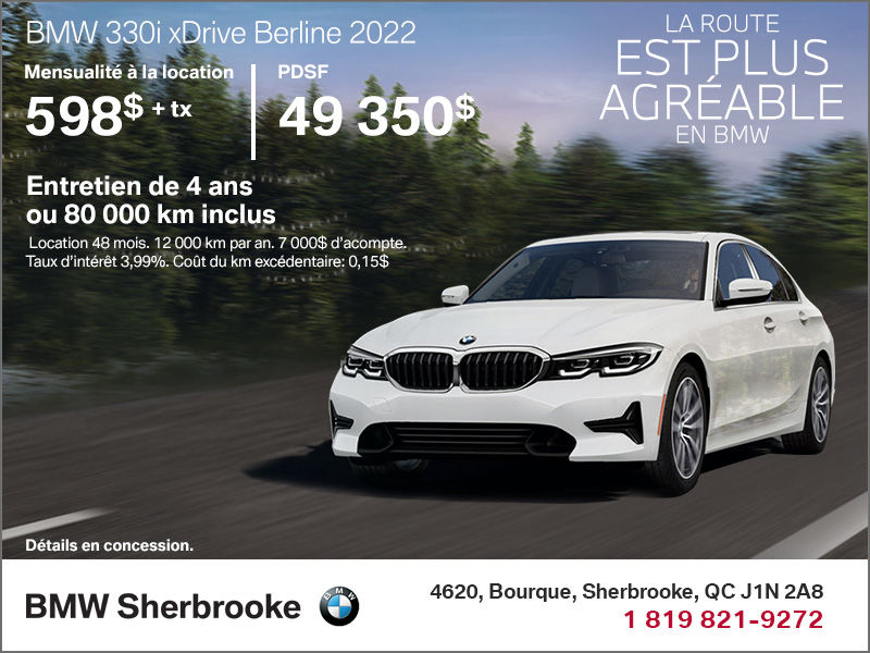 BMW 330i xDrive Berline 2022