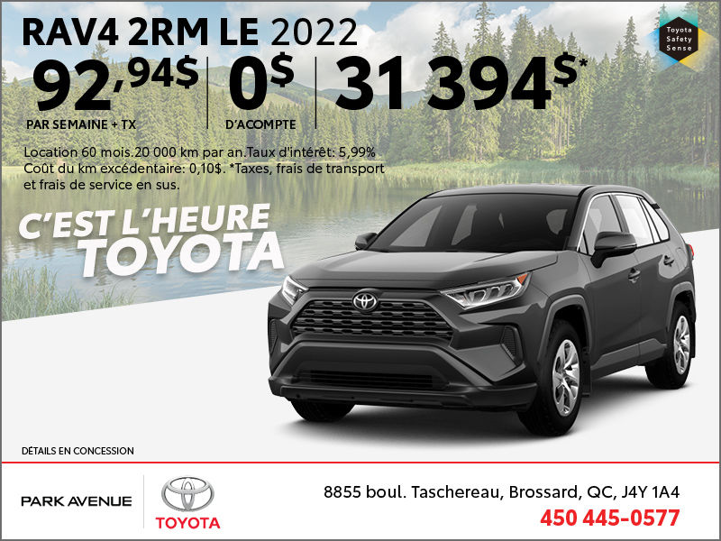 RAV4 LE 2022