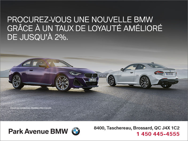 Taux de loyaué sur les BMW neufs