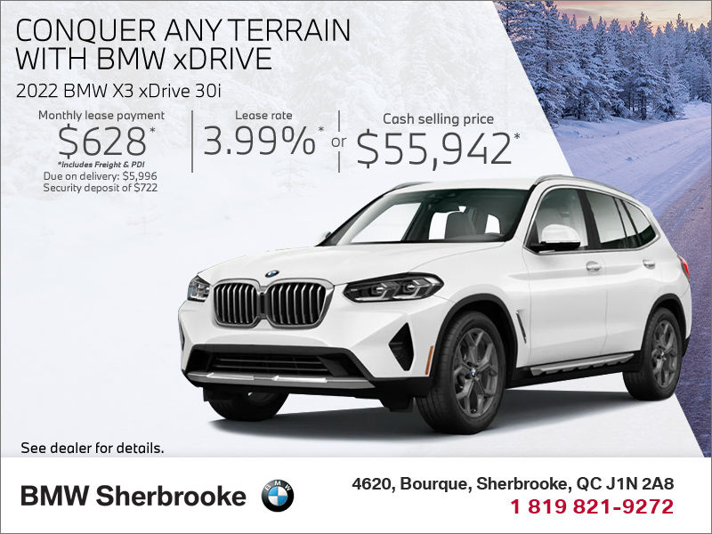 2022 BMW X3 xDrive 30i