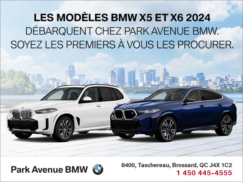 BMW X5 et X6 2024