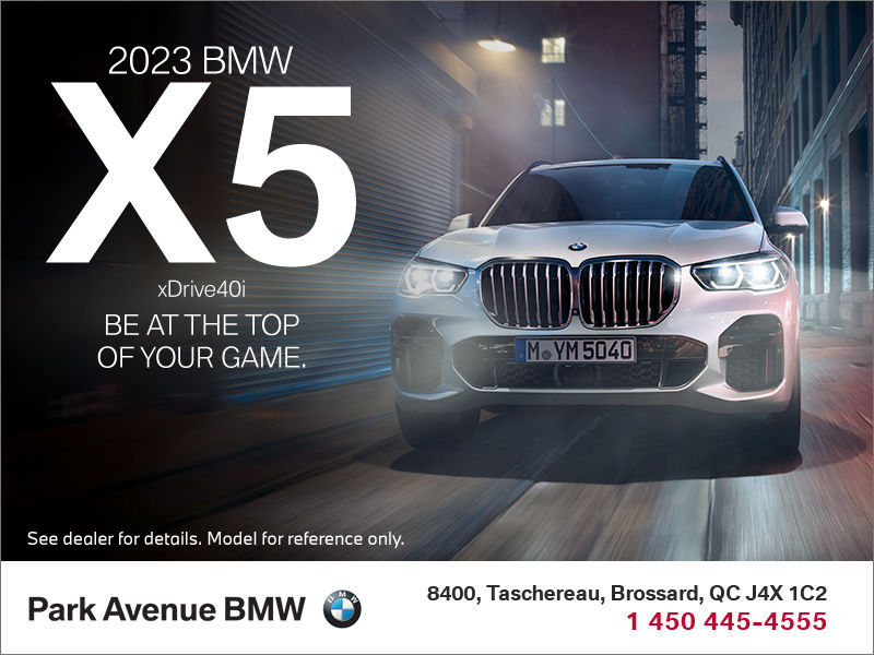 Park Avenue Bmw In Brossard 2023 Bmw X5