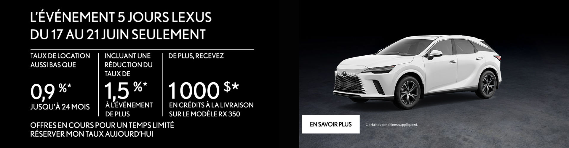 Lexus - Évènement Spécial