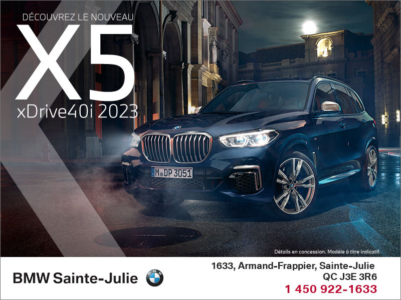BMW Sainte-Julie  Le BMW X6 M COMPETITION 2023