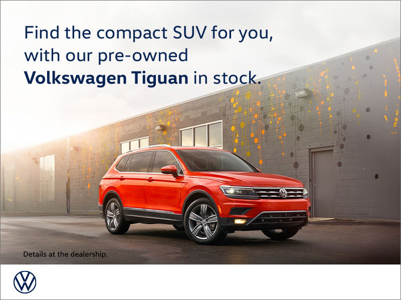 Come see our pre-owned Tiguan