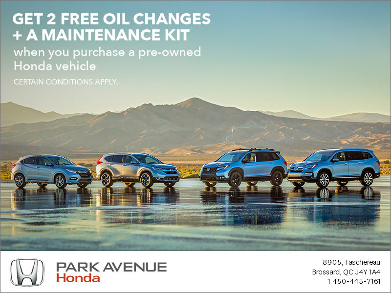 Get 2 Free Oil Changes!