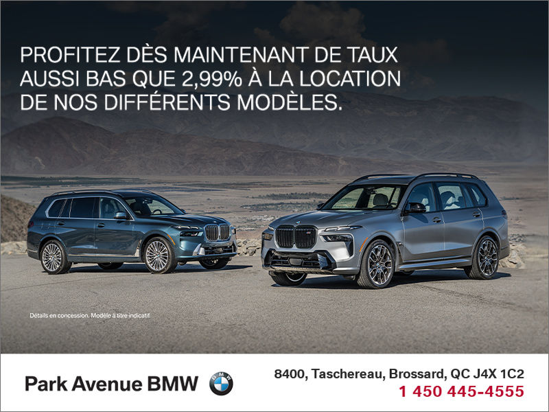 Taux préférentiel sur certains BMW