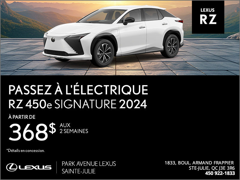 Lexus RZ 2024