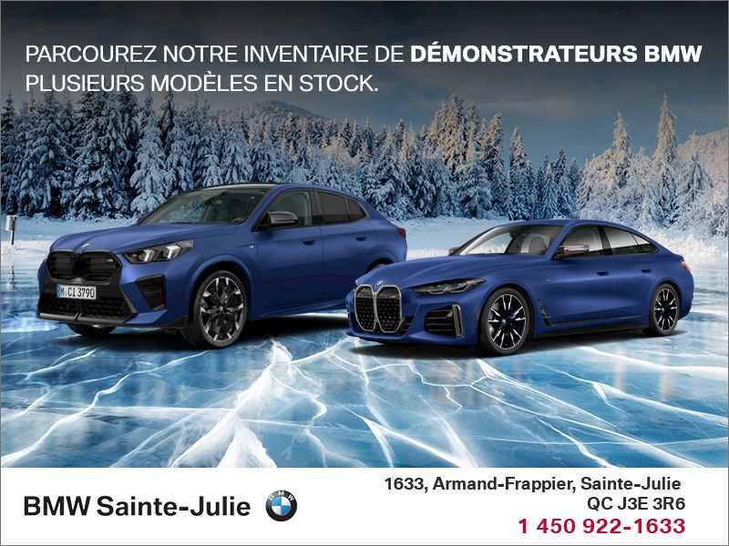 Démonstrateurs BMW