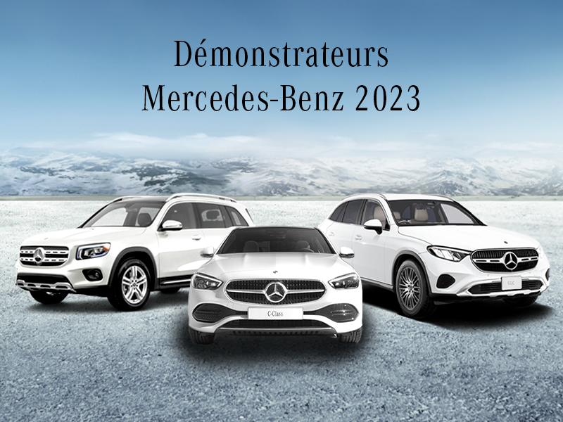 Démonstrateurs Mercedes-Benz
