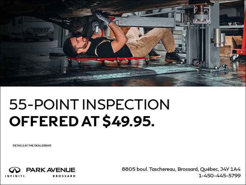 55-Point Inspection: at just $49.95