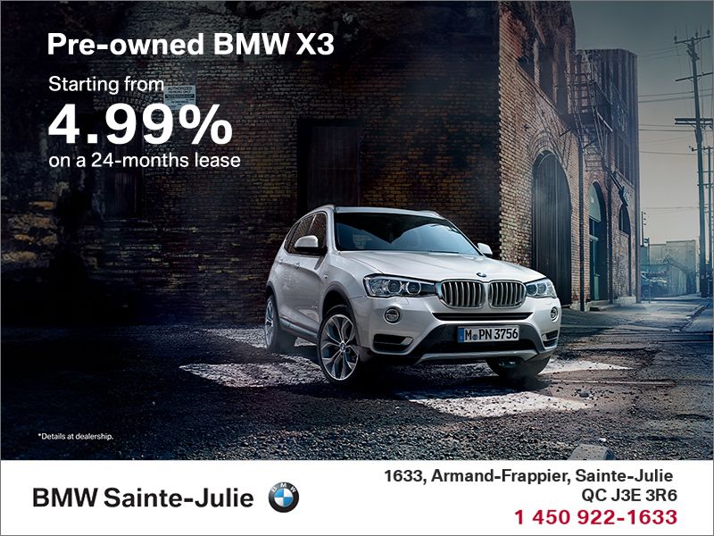 Get the BMW X3