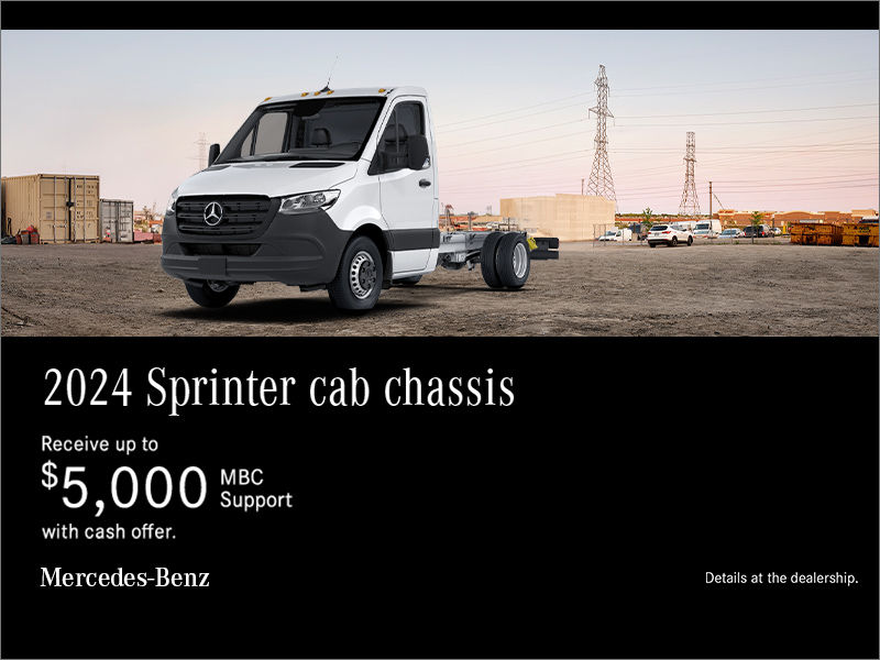 2024 Sprinter Cab Chassis