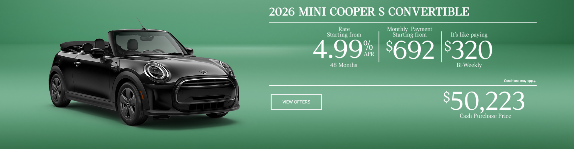 Mini - Cooper Convertible