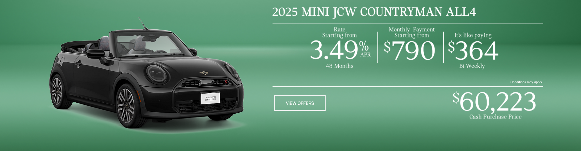 Mini Cooper - Convertible