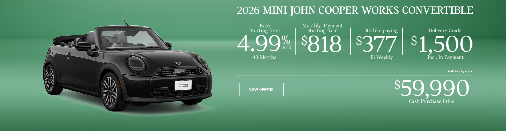 Mini - Cooper Convertible