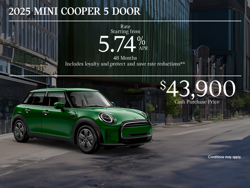 The 2025 MINI Cooper 5-Door