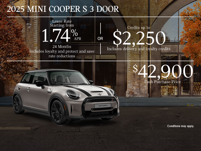 The 2025 MINI Cooper S 3-Door