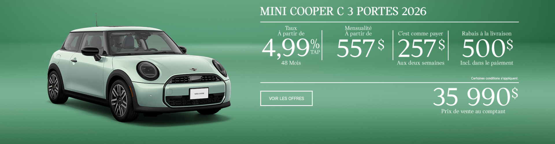 MINI - Cooper - 3 Portes