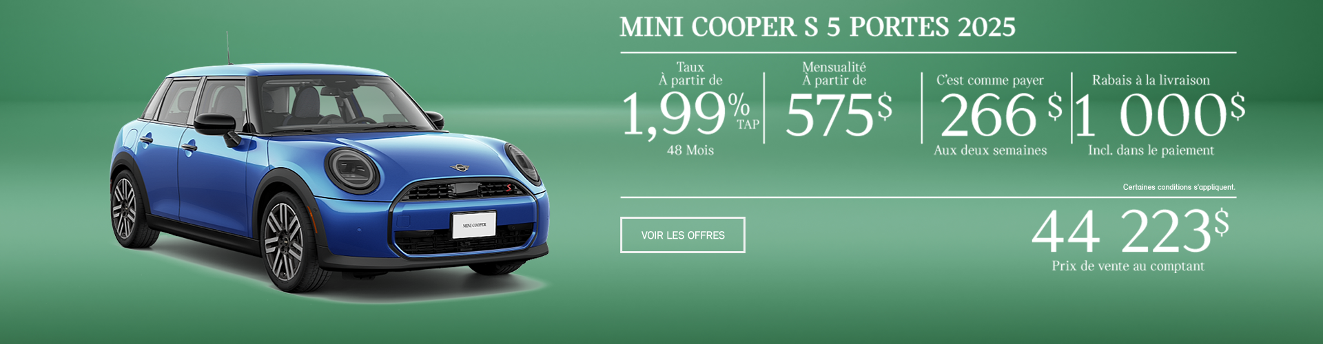 MINI - Cooper 5 Portes