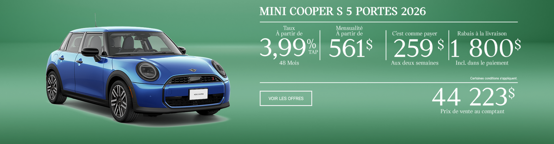 MINI - Cooper 5 Portes