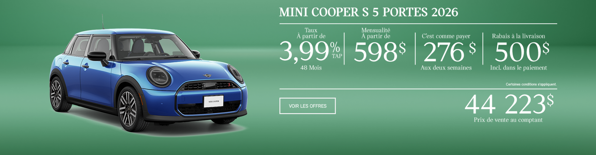 MINI - Cooper 5 Portes