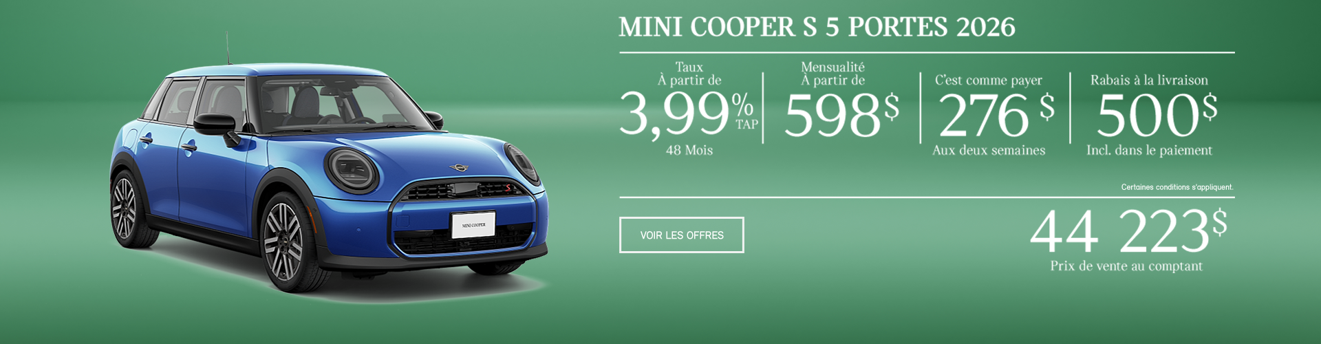 MINI - Cooper 5 Portes