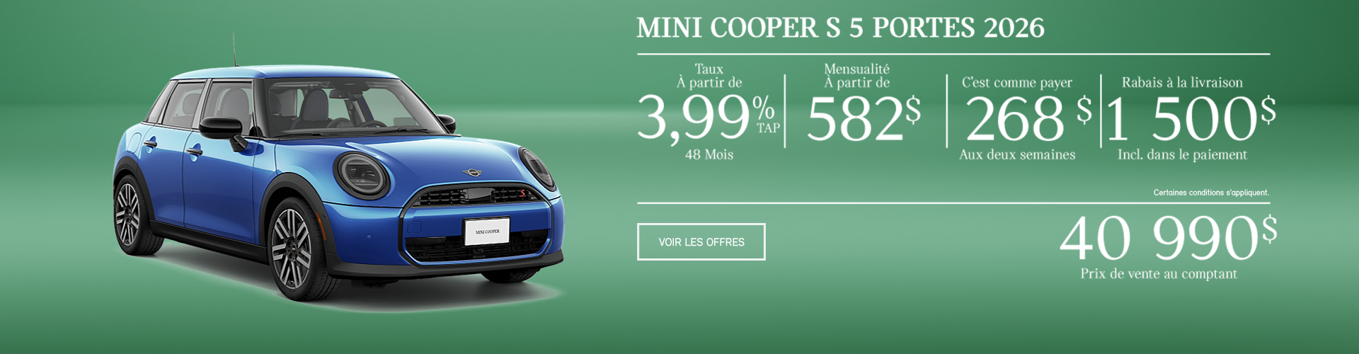 MINI - Cooper S 5 Portes