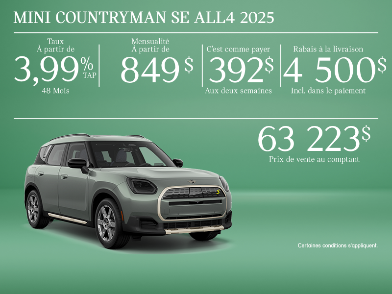 MINI Countryman SE ALL4 2025