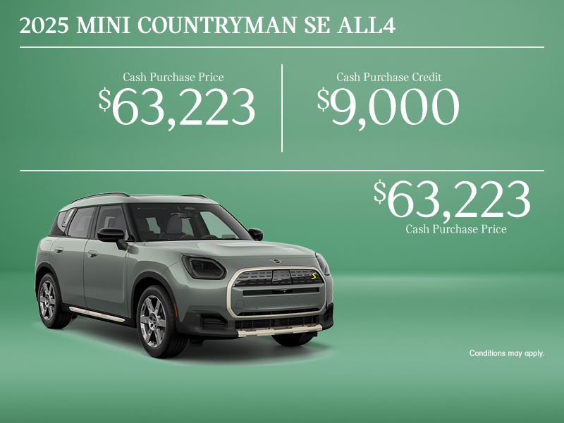 The 2025 MINI Countryman SE ALL4