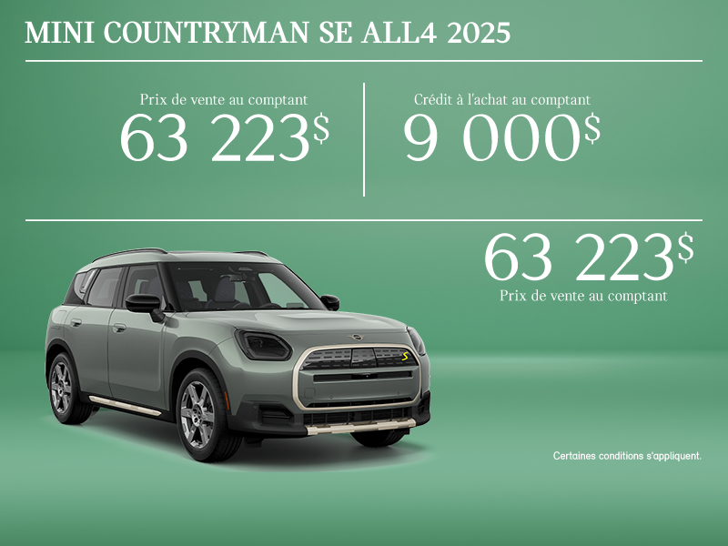 MINI Countryman SE ALL4 2025