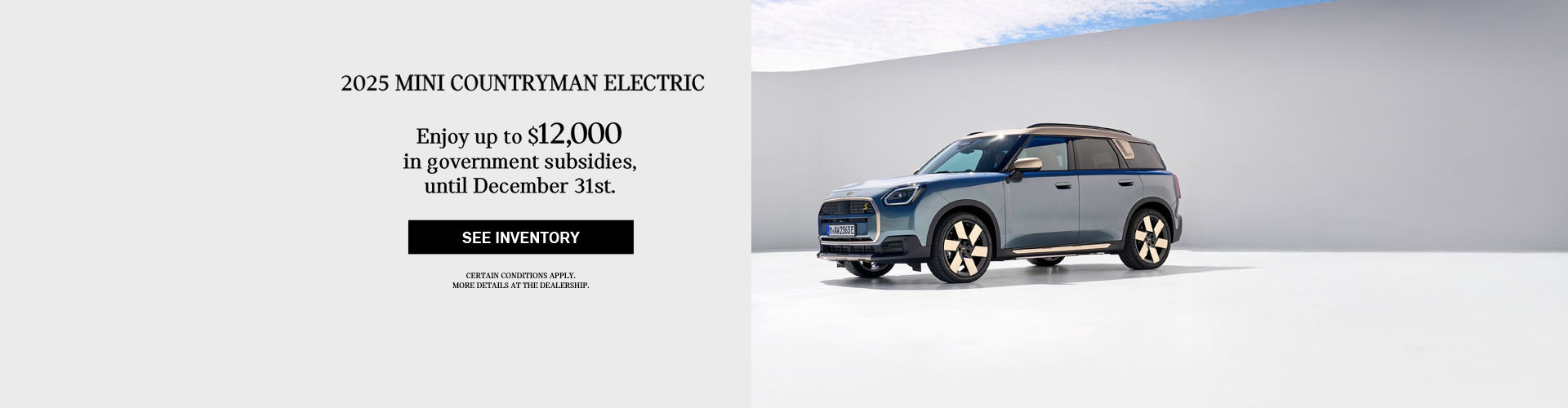 2025 MINI Countryman Electric