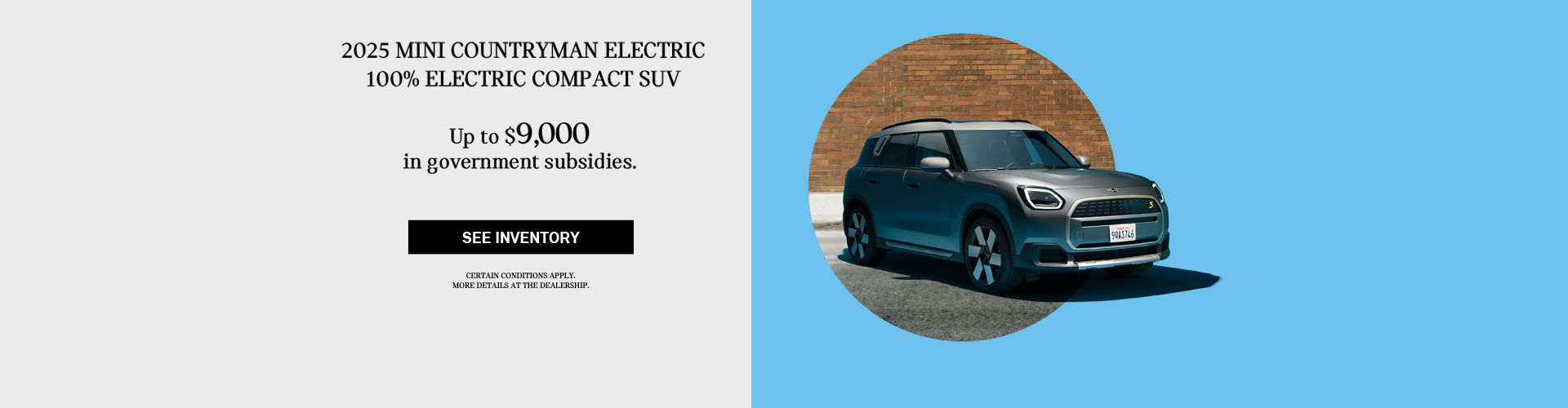 2025 MINI Countryman Electric SUV