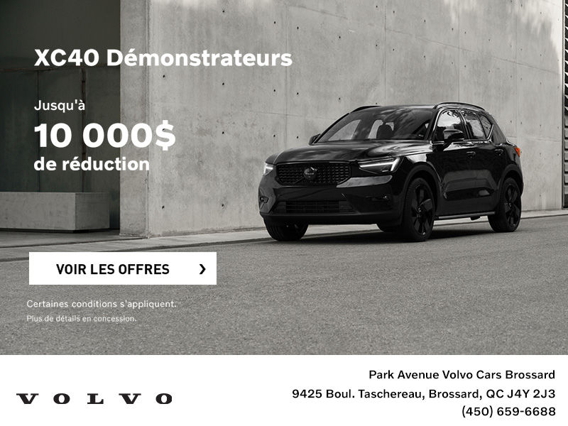 XC40 démonstrateurs