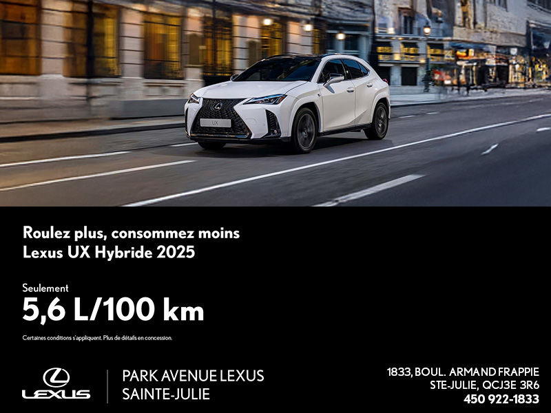 Lexus UX 2025