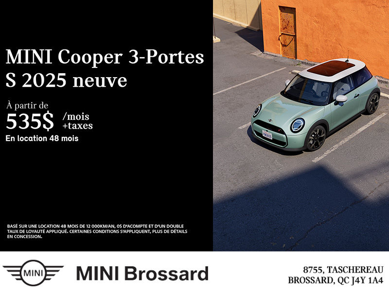 MINI Cooper 3 portes S