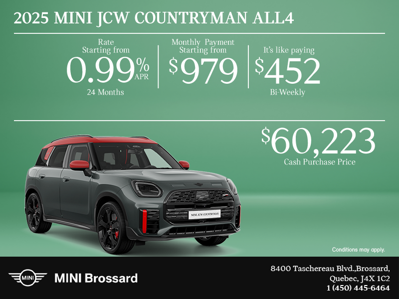 The 2025 JCW ALL4