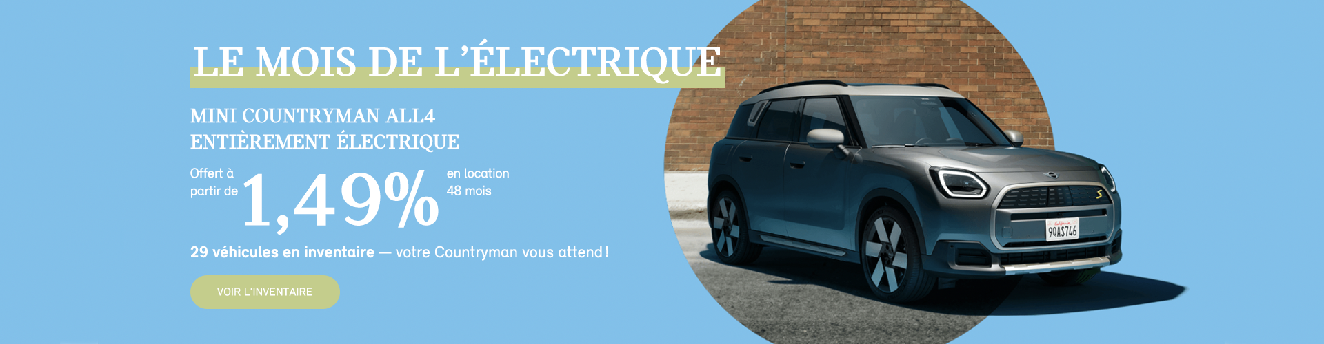 MINI Countryman All4 Électrique