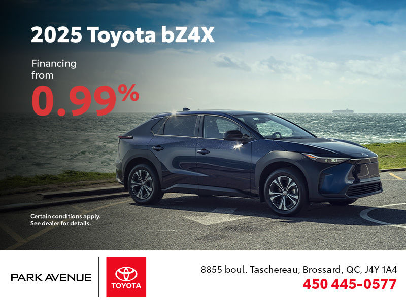 2025 Toyota bZ4X