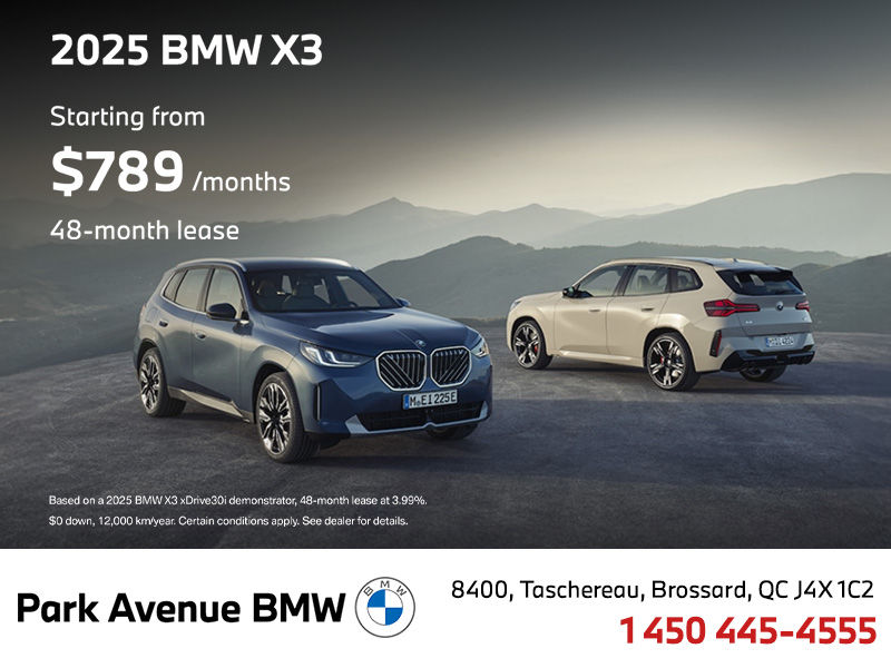 2025 BMW X3