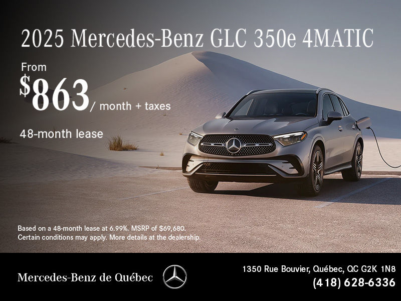 2025 Mercedes-Benz GLC 350e 4MATIC