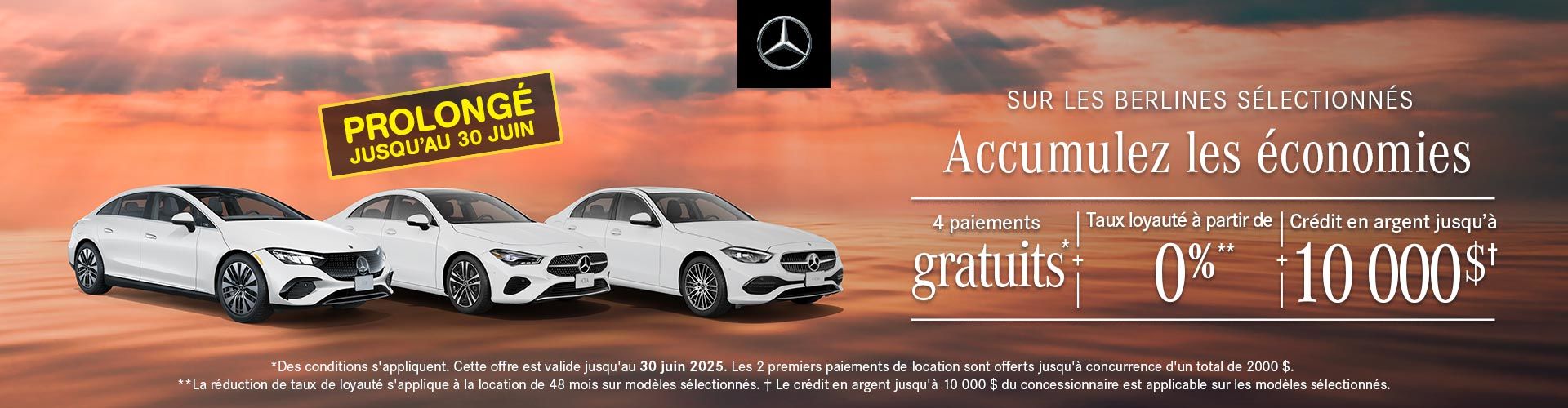 Stack the Savings (SEDAN) PROLONGÉ