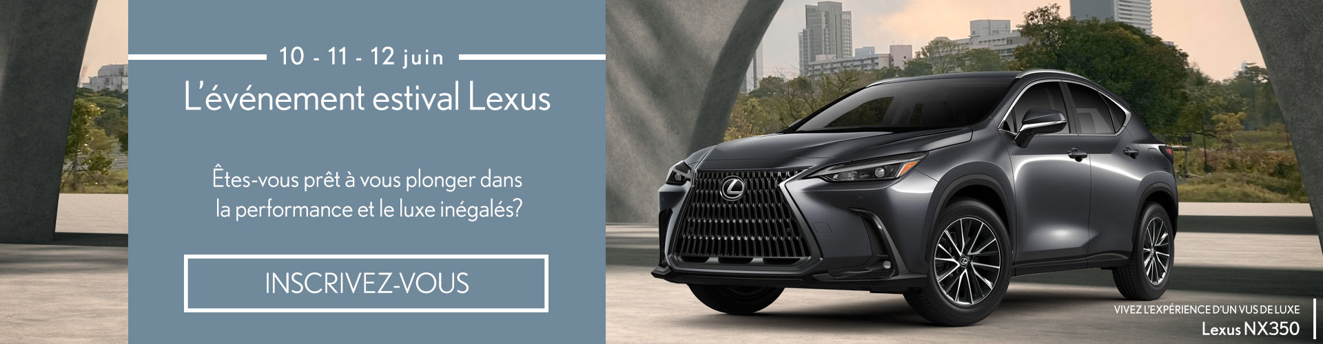 Lexus Vente privée de juin