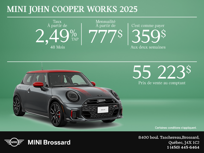 MINI John Cooper Works 2025