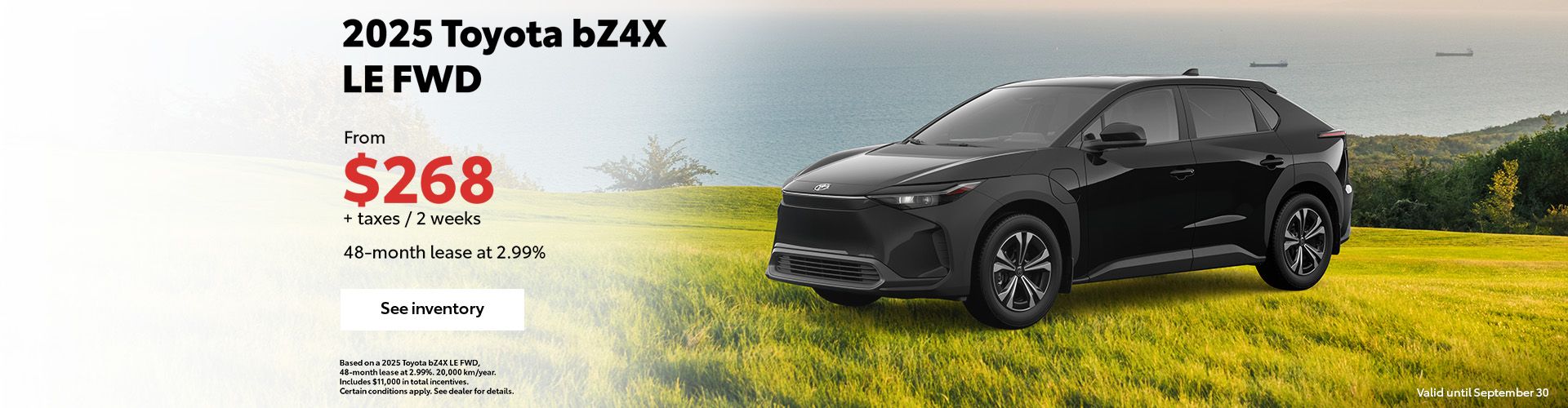 2025 Toyota bZ4X LE FWD