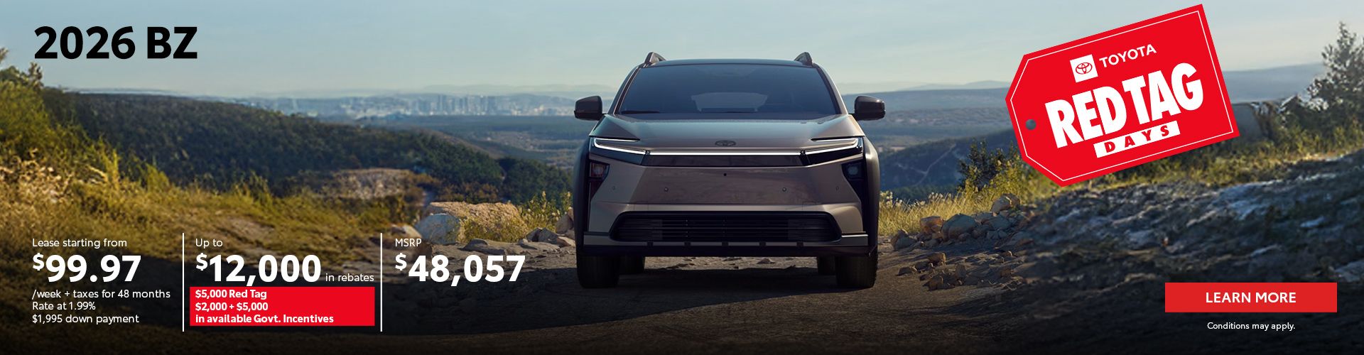 2026 Toyota bZ4X XLE FWD