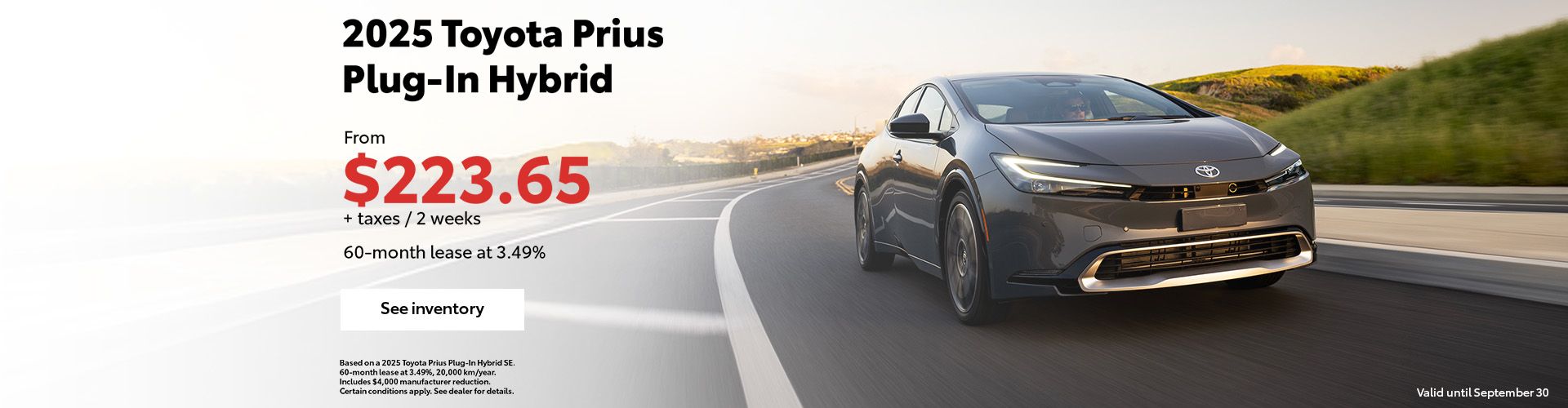 2025 Toyota Prius Plug-In Hybrid